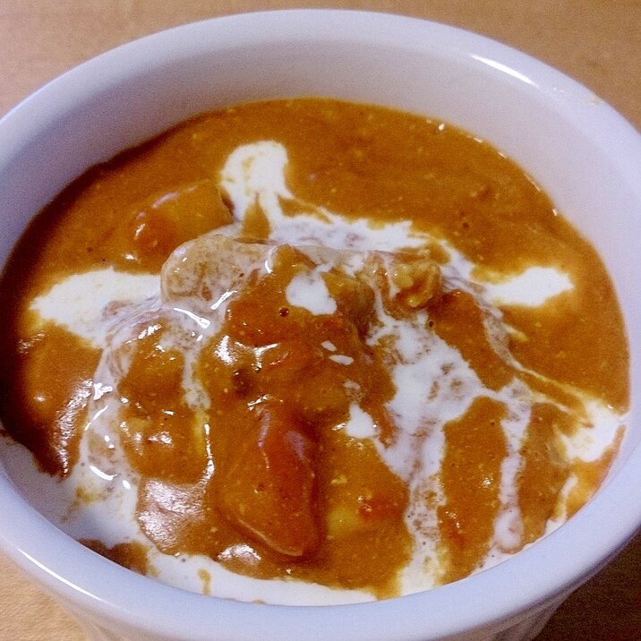 我が家の簡単バターチキンカレー